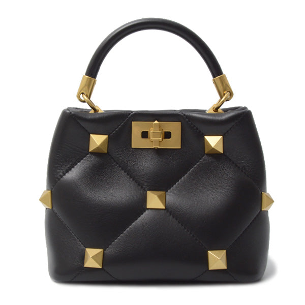 Valentino Roman Studs Small Handle Bag 2WAY