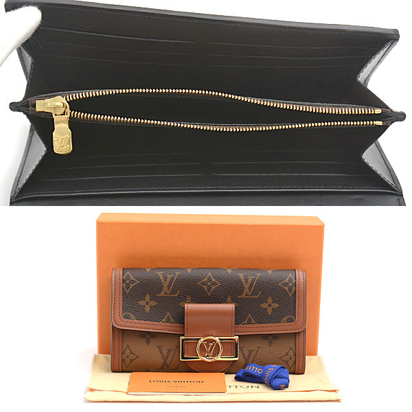 Louis Vuitton Monogram Sarah Dauphine Long Wallet M46645