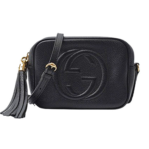 Gucci Leather GG Marmont Small Disco Bag Crossbody in Great Condition