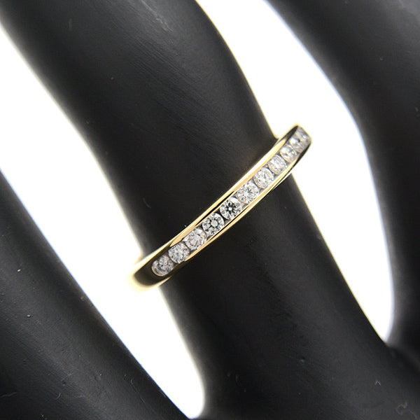 Tiffany & Co 750YG Diamond Half Eternity Ring 9