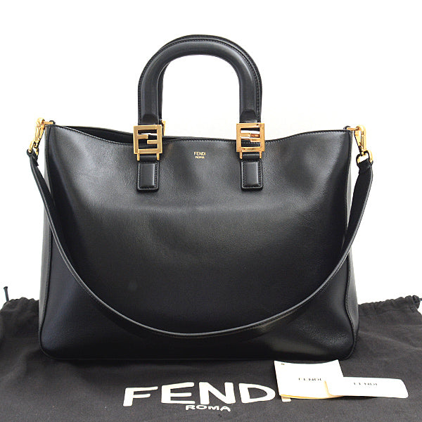 Fendi Seleria FF Medium Tote Bag 8BH368 in Great Condition