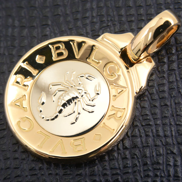 Bvlgari Horoscope Scorpio Pendant 750YG×WG Gold