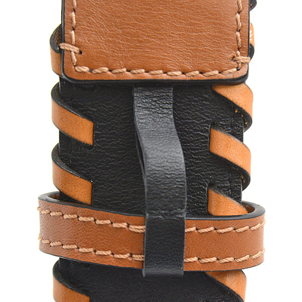 Loewe Anagram Waist Belt Calf Light Brown