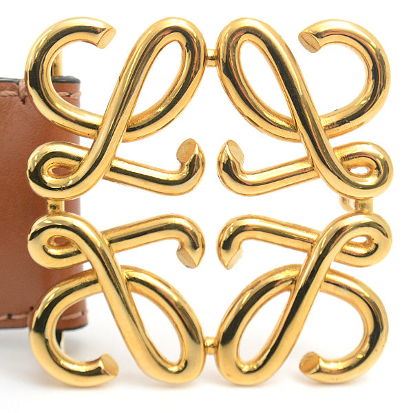 Loewe Anagram Waist Belt Calf Light Brown