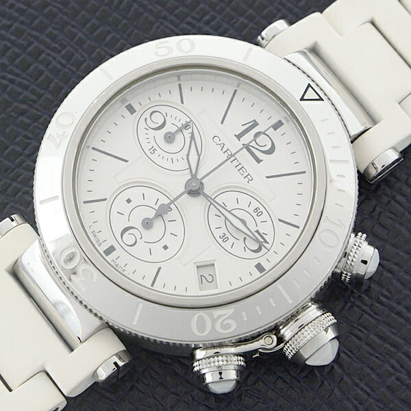 Cartier Pasha Seatimer Chronograph Quartz Watch in Great Condition