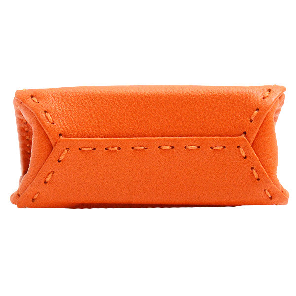 Hermes Leather Sac Orange Bag Charm