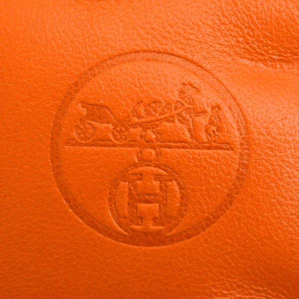 Hermes Leather Sac Orange Bag Charm