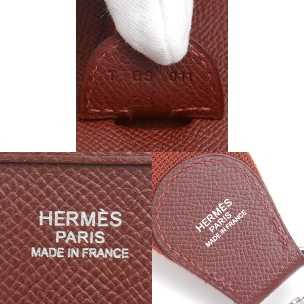 Hermes Evelyne 3 GM Rouge Ash Shoulder Bag