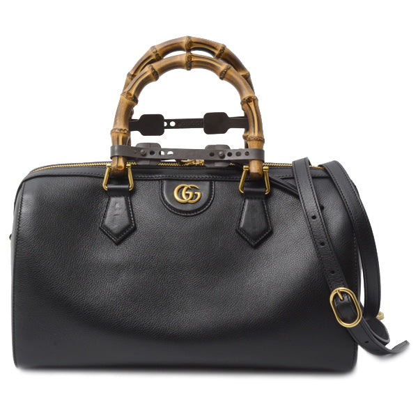 Gucci Diana Boston Bag 2WAY Black 655663