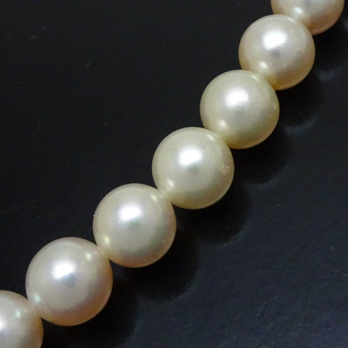 Akoya Pearl Necklace Silver 8.5-9.0mm