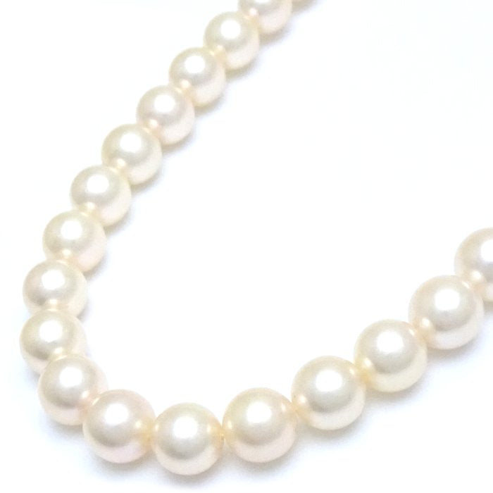 Akoya Pearl Necklace Silver 75316