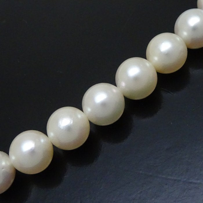 Akoya Pearl Necklace Silver 8.0-8.2mm