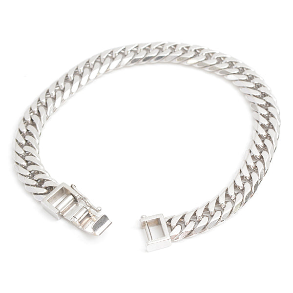 K18WG White Gold Chain Bracelet