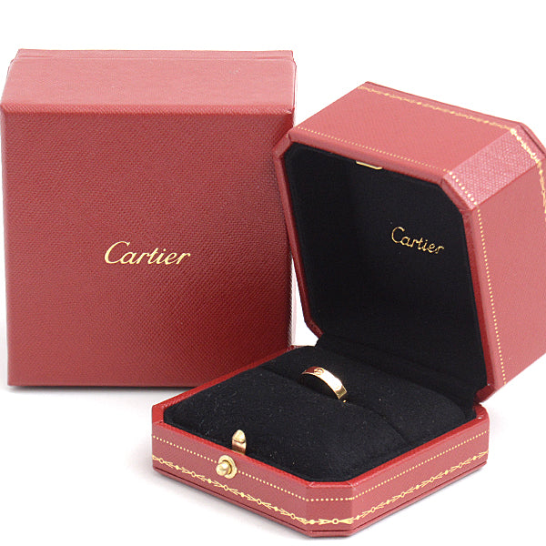 Cartier Mini Love Ring 750YG Yellow Gold in Great Condition