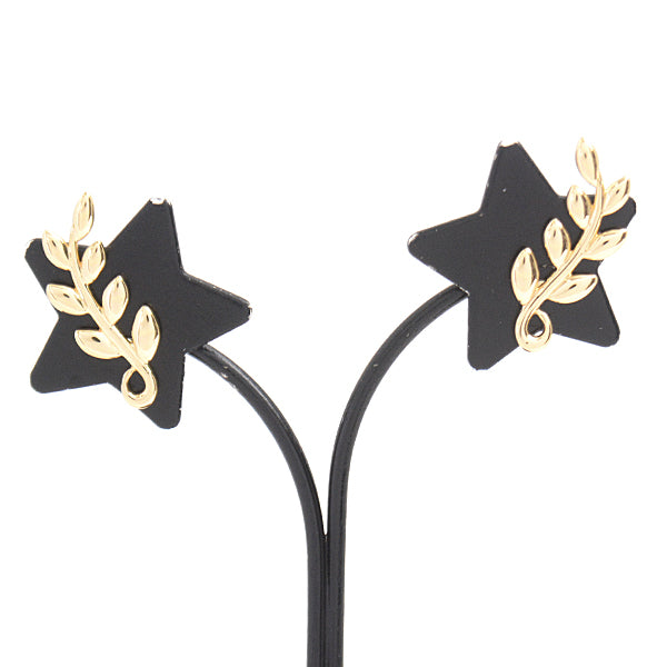 Tiffany & Co Olive Leaf Climber Earrings 750YG Yellow Gold in Great Condition