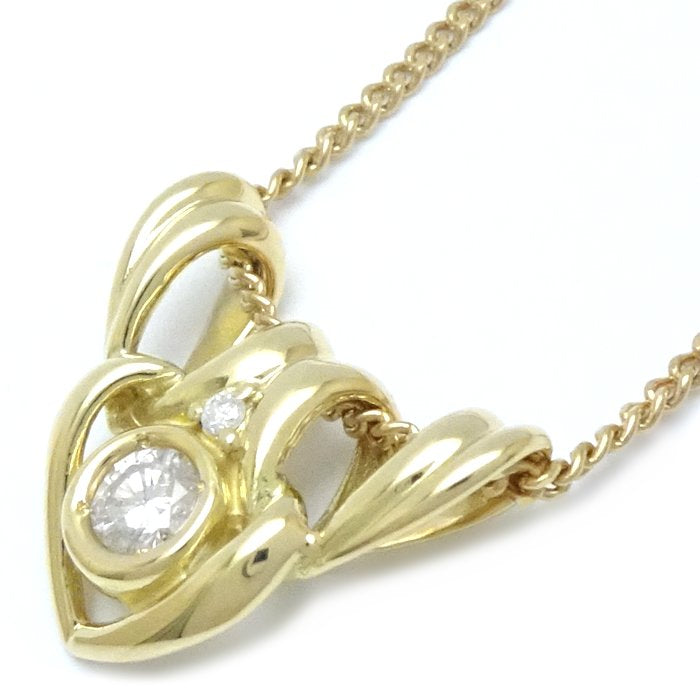 Diamond Necklace 0.25ct K18YG Yellow Gold