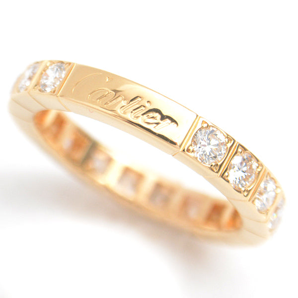 Cartier 750YG Diamond Full Ring 49 Yellow Gold in Great Condition