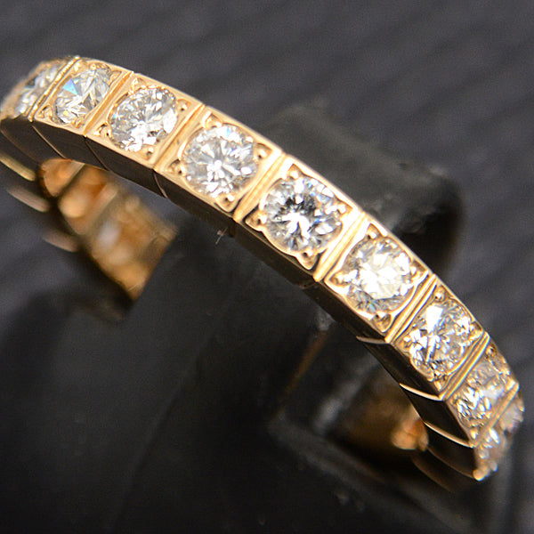 Cartier 750YG Diamond Full Ring 49 Yellow Gold in Great Condition