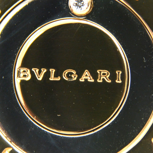 Bvlgari Horoscope Diamond Pendant 750YG×SS Gold Stainless Steel