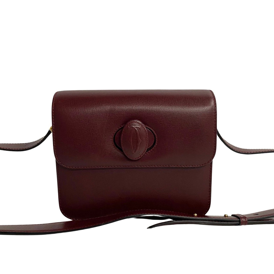 Cartier Must de Cartier Crossbody Bag  Leather Crossbody Bag