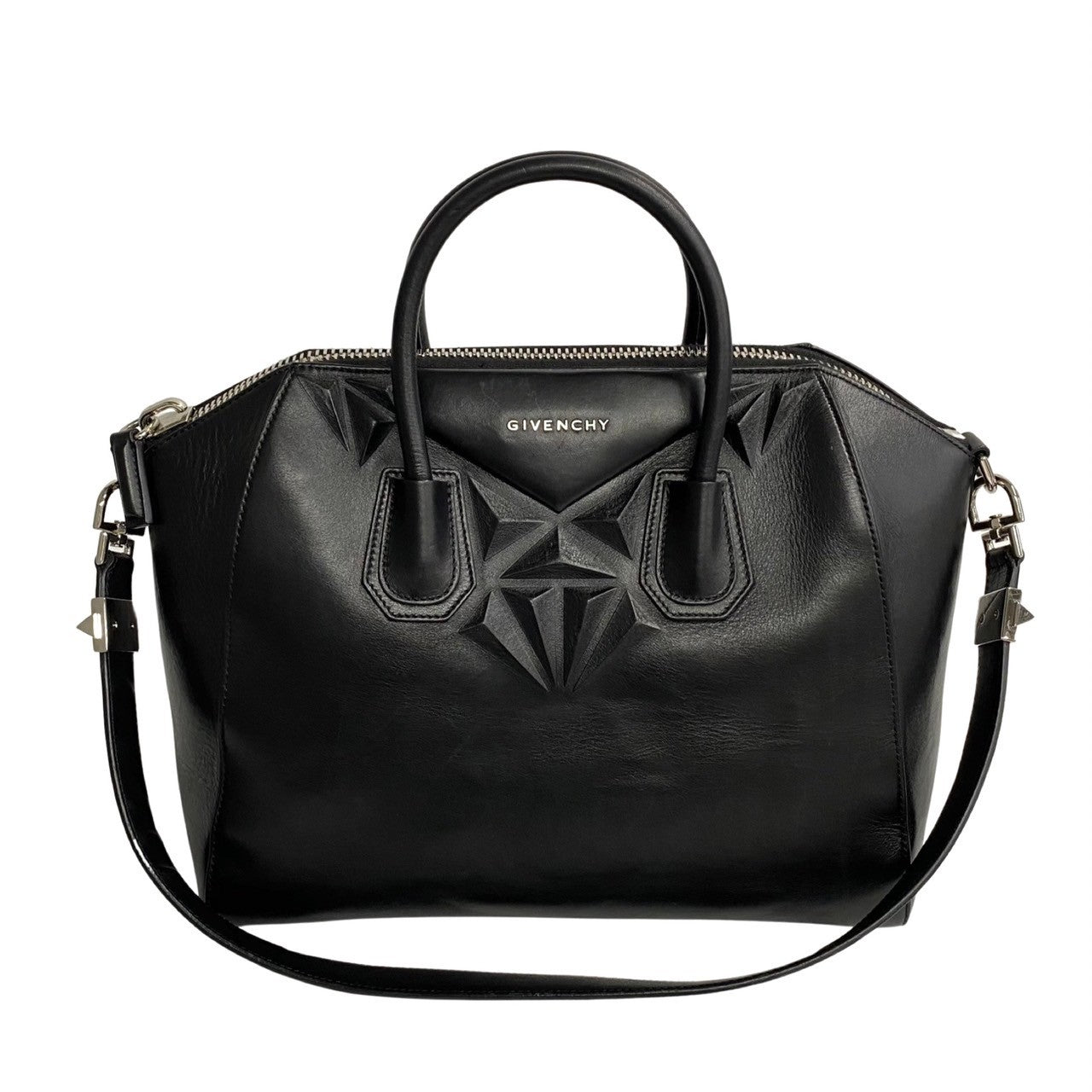 Givenchy Leather Antigona 3D Bag Leather Crossbody Bag