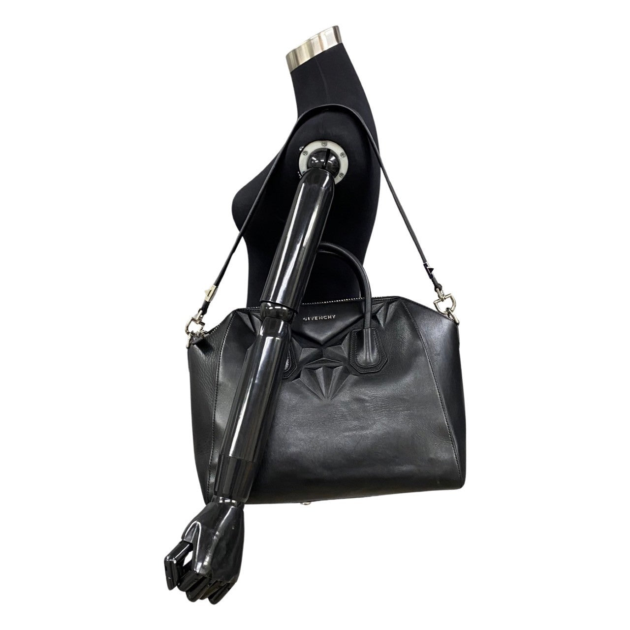 Givenchy Leather Antigona 3D Bag Leather Crossbody Bag