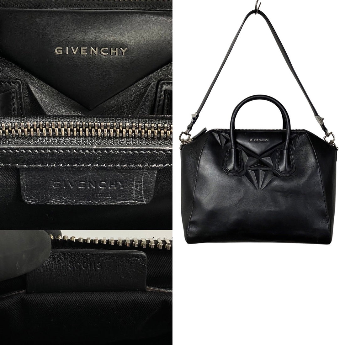 Givenchy Leather Antigona 3D Bag Leather Crossbody Bag