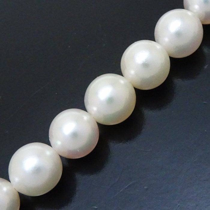 Akoya Pearl Necklace Silver 8-8.5mm