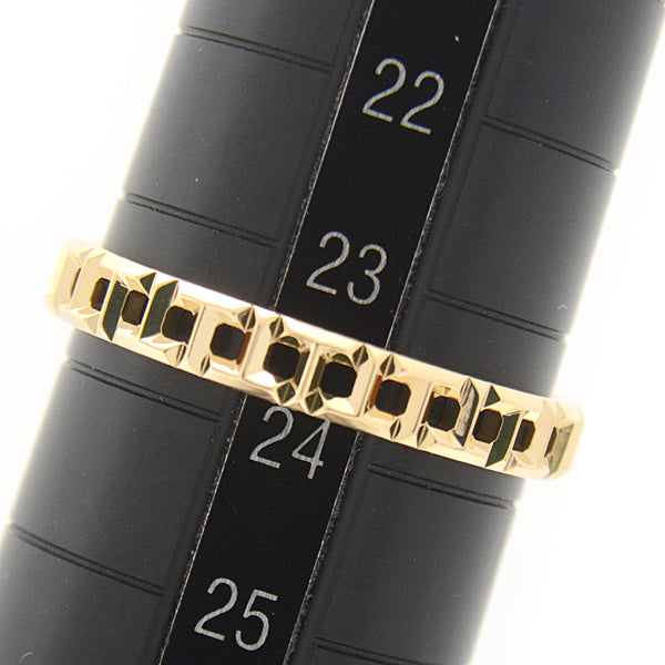 Tiffany & Co T True Narrow Ring 750YG Yellow Gold 23.5 in Great Condition