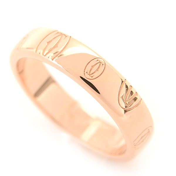 Cartier Happy Birthday Ring Pink Gold 750PG in Great Condition