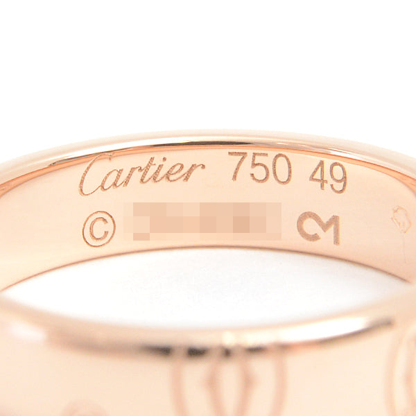 Cartier Happy Birthday Ring Pink Gold 750PG in Great Condition