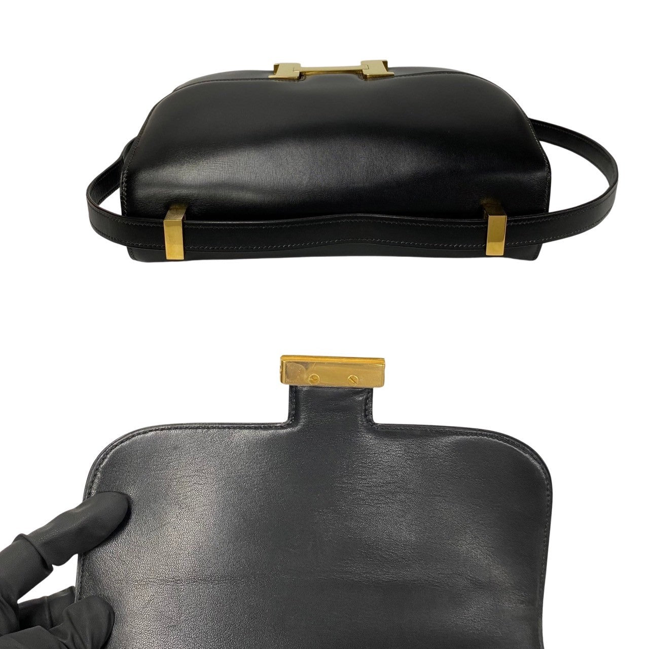 Hermes Constance 23 Leather Shoulder Bag