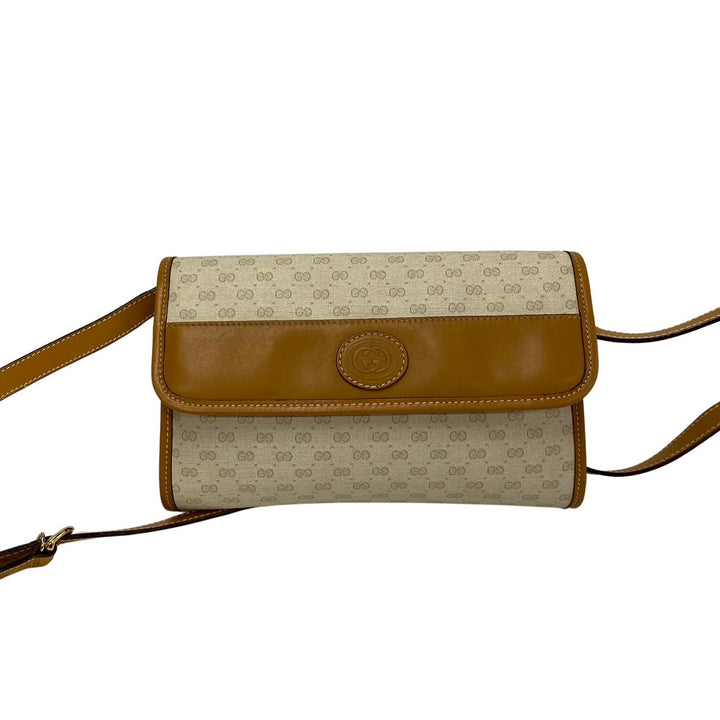 Gucci Micro GG Supreme Crossbody Bag Canvas Crossbody Bag 004 89 in Very Good Condition