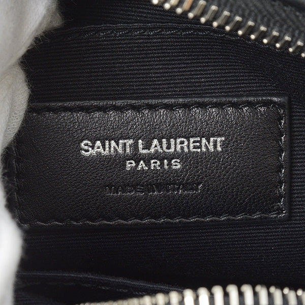 Yves Saint Laurent Leather Loulou Mini Bowling Bag Shoulder