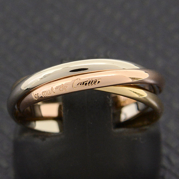 Cartier Trinity XS Ring 750YG×WG×PG Gold