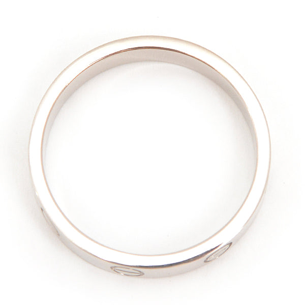 Cartier White Gold Mini Love Ring 750WG in Great Condition