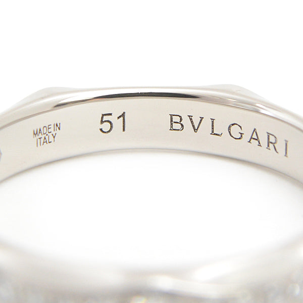 Bvlgari PT950 Platinum Full Diamond Ring