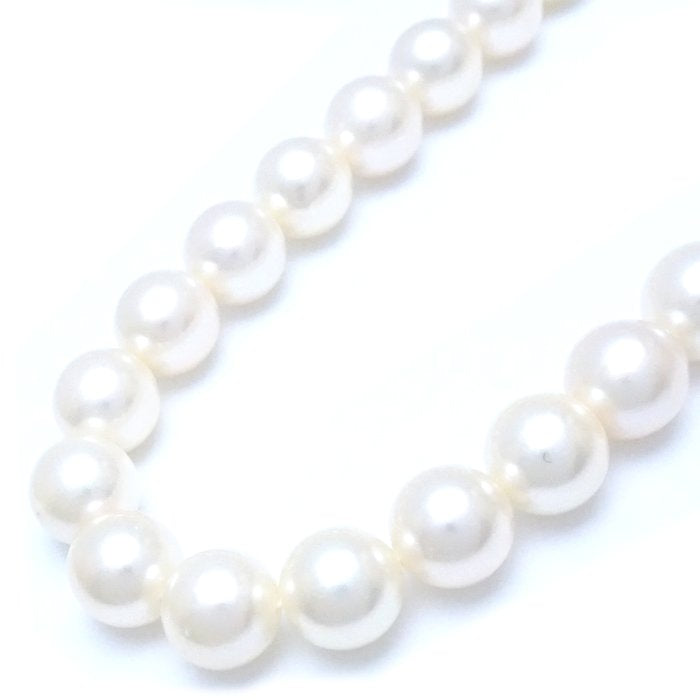 Akoya Pearl Necklace 8-8.5mm Silver