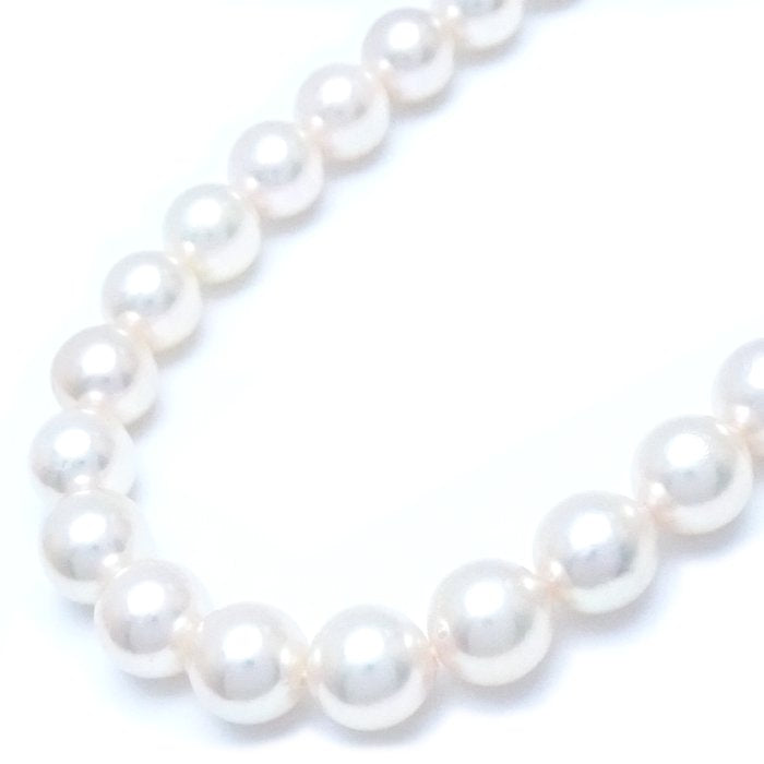 Akoya Pearl Necklace Silver 43cm