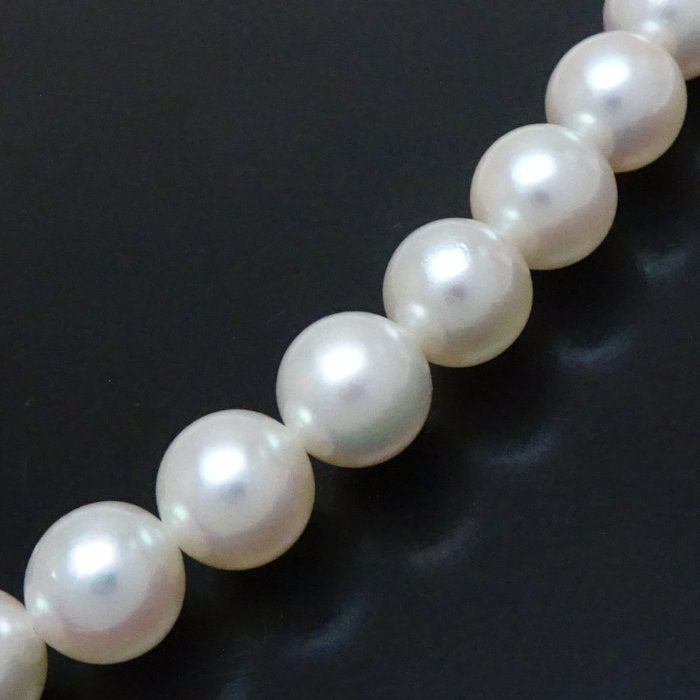 Akoya Pearl Necklace Silver 7-7.4mm