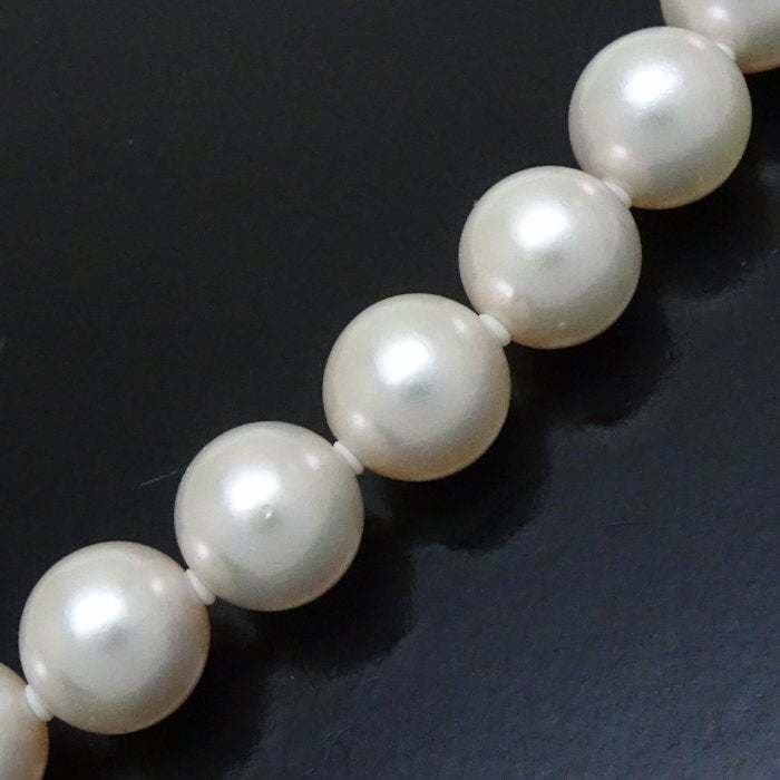 Akoya Pearl Necklace Silver 8.5-9mm