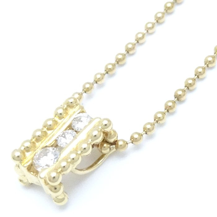 Diamond Necklace 0.14ct K18YG Yellow Gold