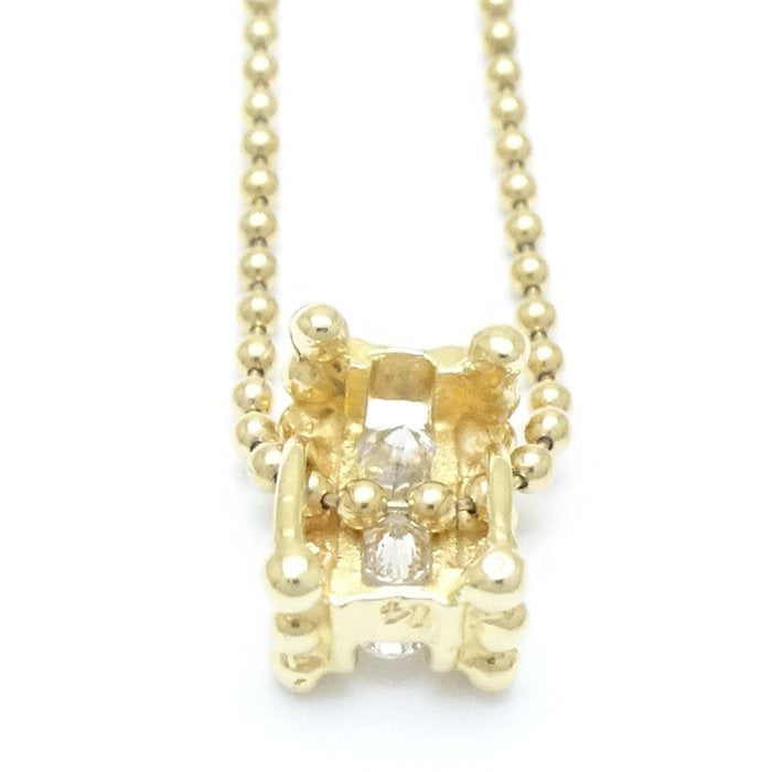 Diamond Necklace 0.14ct K18YG Yellow Gold