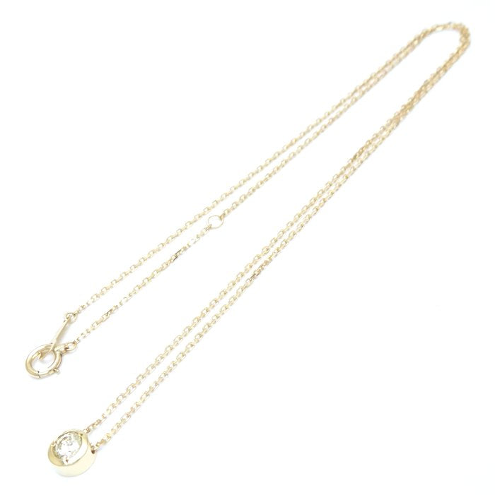 Diamond Necklace 0.23ct K18YG Yellow Gold