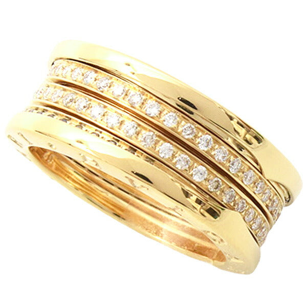 Bvlgari B-ZERO1 Full Diamond Ring 750YG