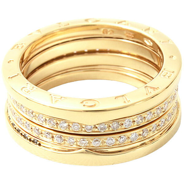 Bvlgari B-ZERO1 Full Diamond Ring 750YG