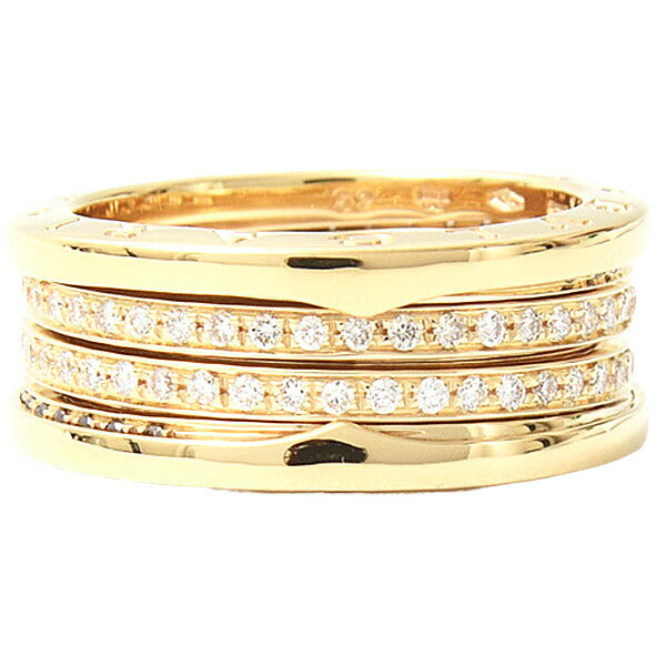 Bvlgari B-ZERO1 Full Diamond Ring 750YG