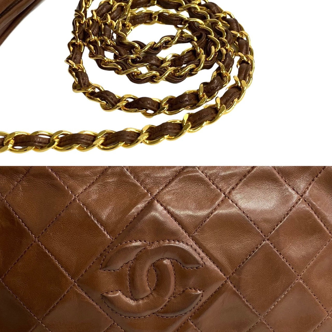 Chanel CC Matelasse Camera Bag  Leather Crossbody Bag