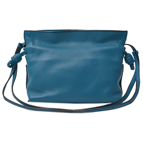 Loewe Flamenco Mini 2WAY Shoulder Bag Clutch Blue