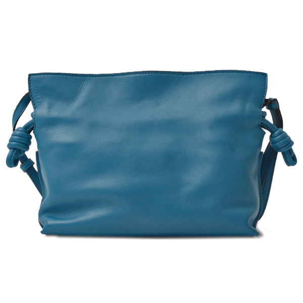 Loewe Flamenco Mini 2WAY Shoulder Bag Clutch Blue